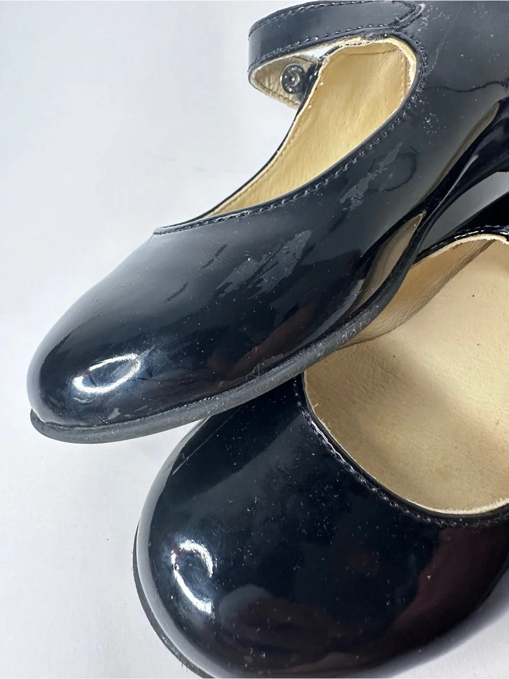 Naturino Girls Black Patent Leather Mary Jane Shoes EU 30, US 13